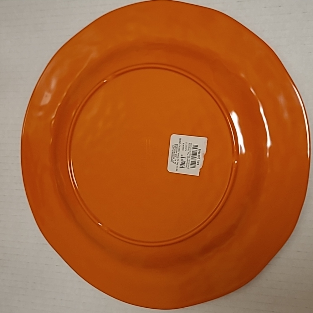 NWT Pair of Pier 1 Carmelo Melamine Plates - Picture 9 of 15
